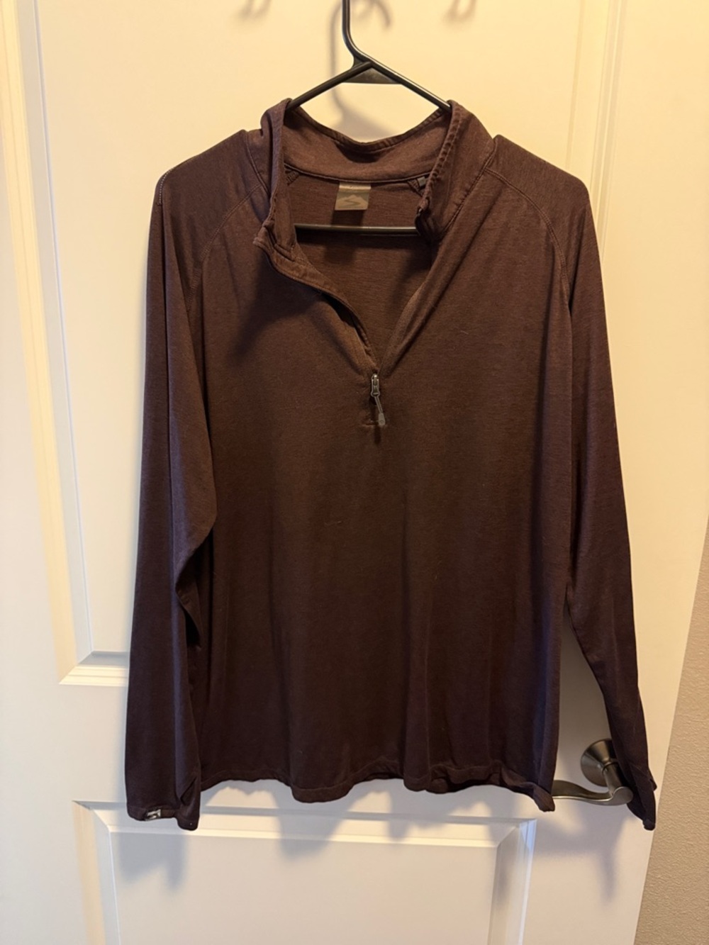 High Sierra’s Long Sleeve Quarter-Zip Pullover - Deep Brown